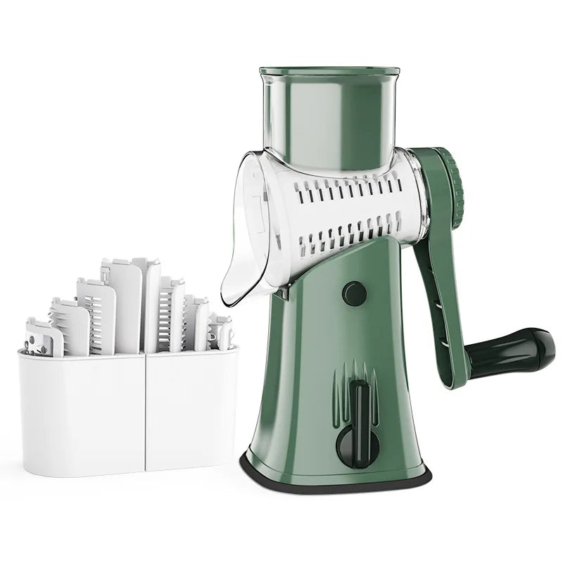 Rotary Vegetable Slicer™ 🥕 | Multi-Function Kitchen Cutter