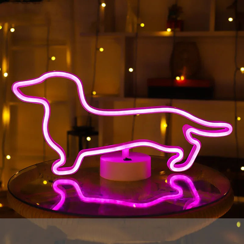 Dog LED Neon – Stylish Bedroom & Party Ligh