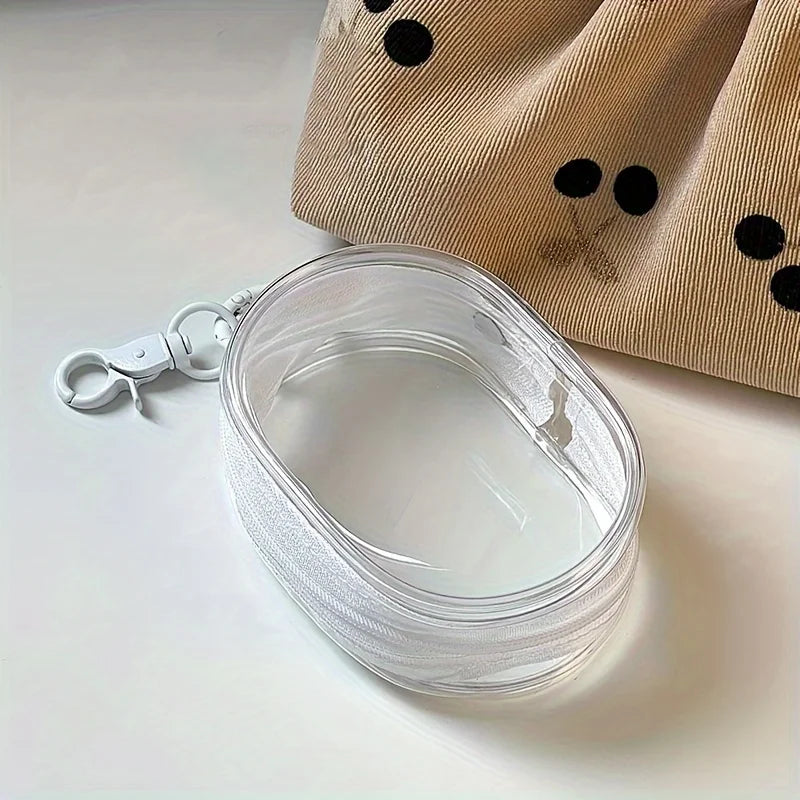 Portable Silicone Storage Bag – Small Zipper Organizer for Electronics