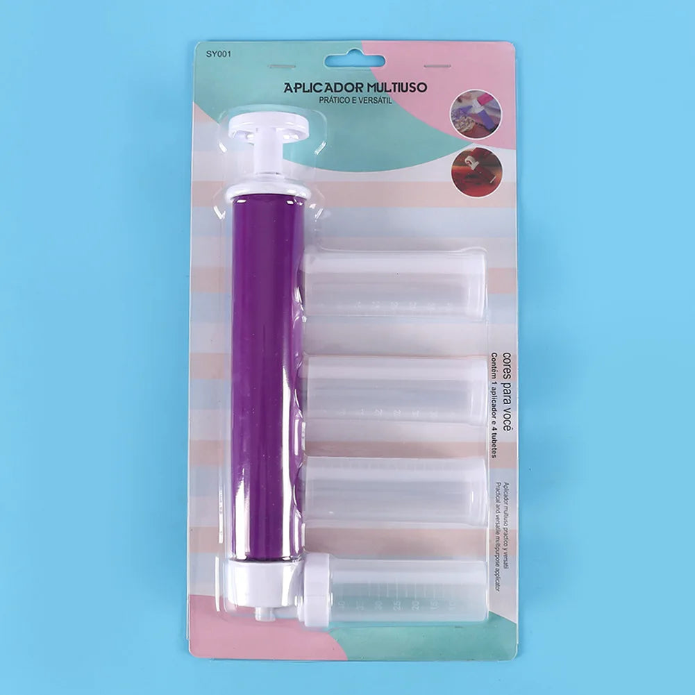 Set di pistole a spruzzo manuali per torte (5 pezzi) – Strumento per decorare con glitter