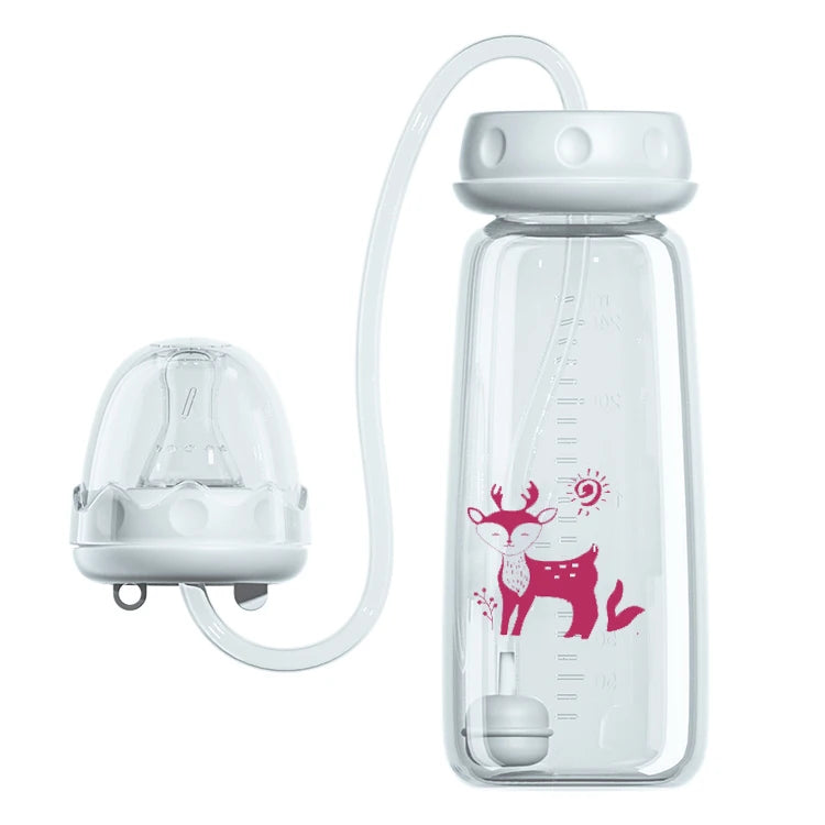 BornBL 240ml Hands-Free Anti-Colic Baby Bottle