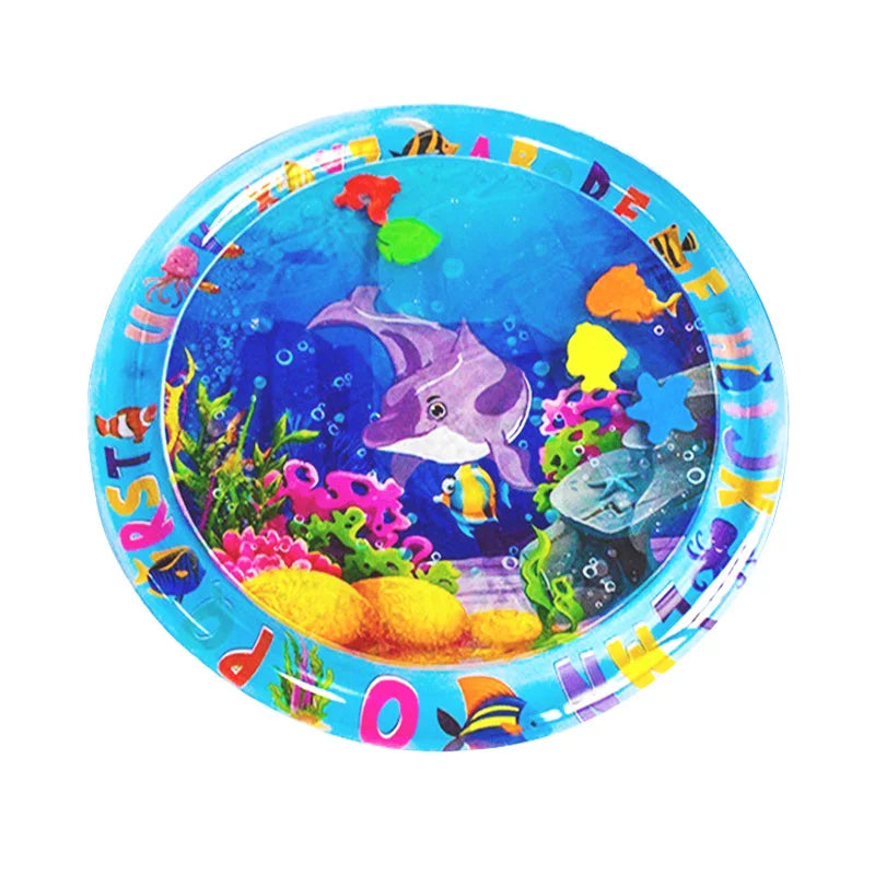 Tappetino da gioco acquatico per bambini – Grande tappetino sensoriale in PVC (65 cm)