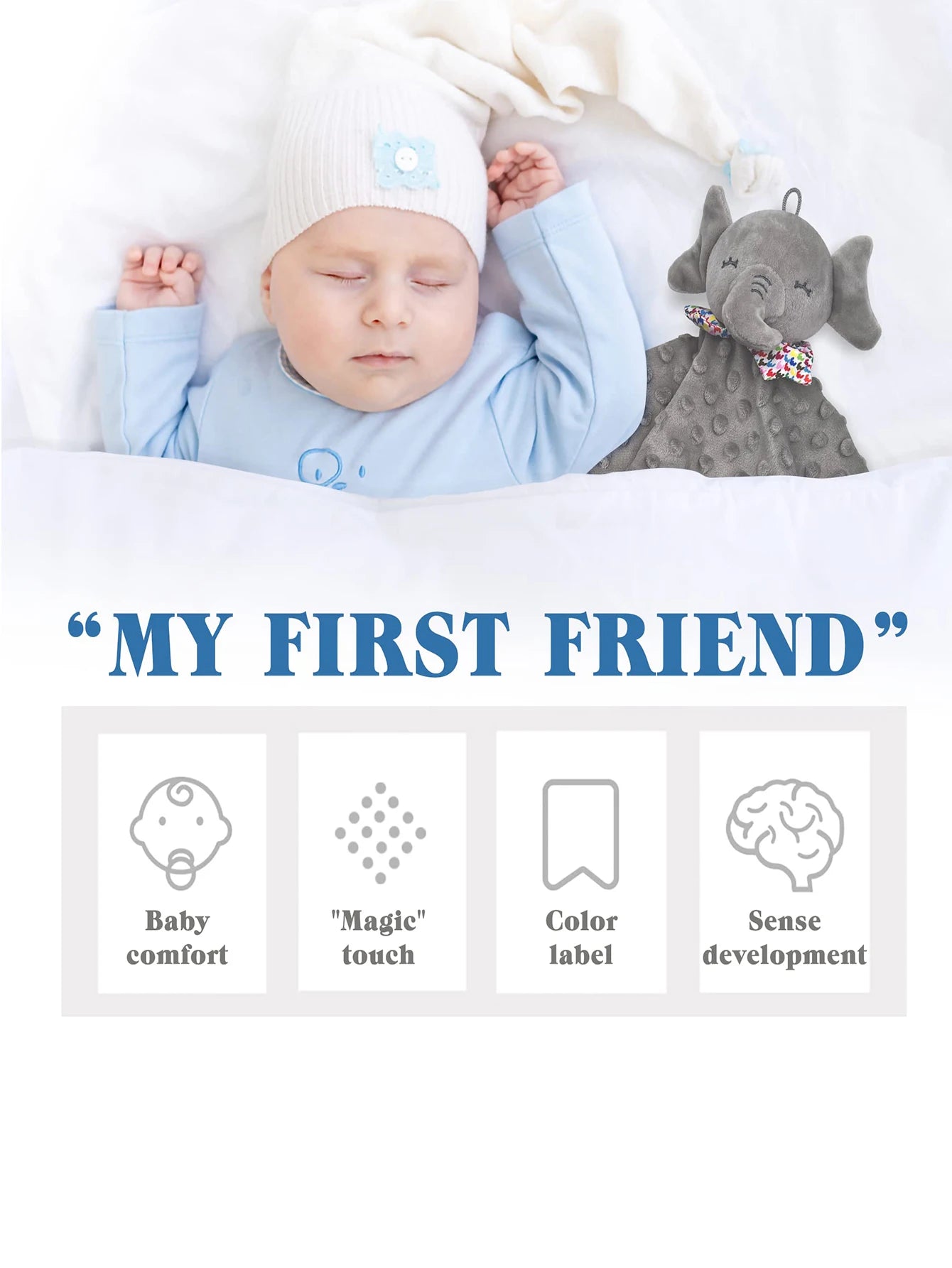 Baby Comfort Blanket Toy