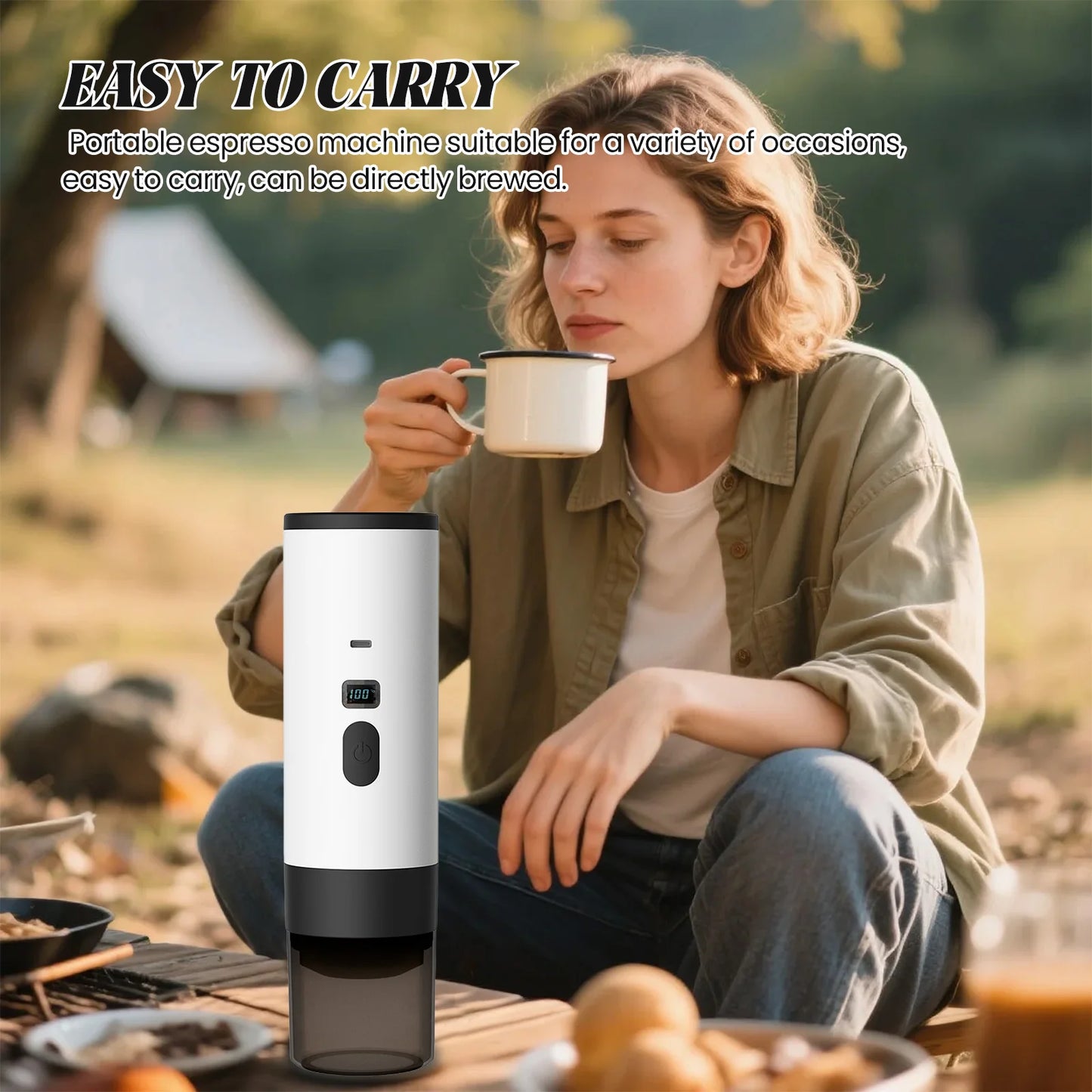 Portable 3-in-1 Coffee Machine | Espresso Anywhere