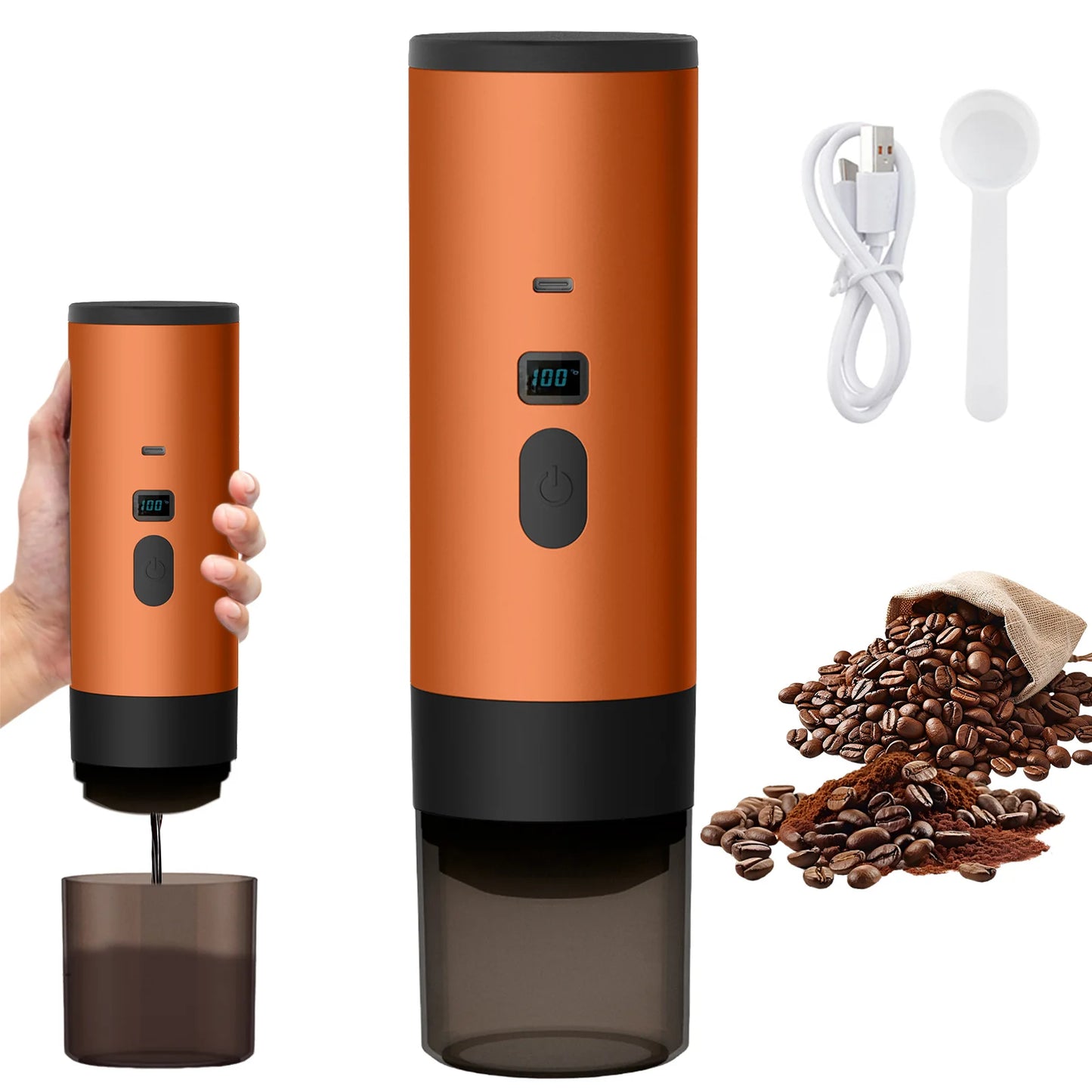 Portable 3-in-1 Coffee Machine | Espresso Anywhere