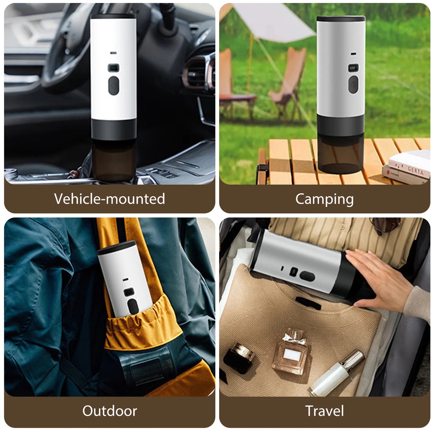 Portable 3-in-1 Coffee Machine | Espresso Anywhere