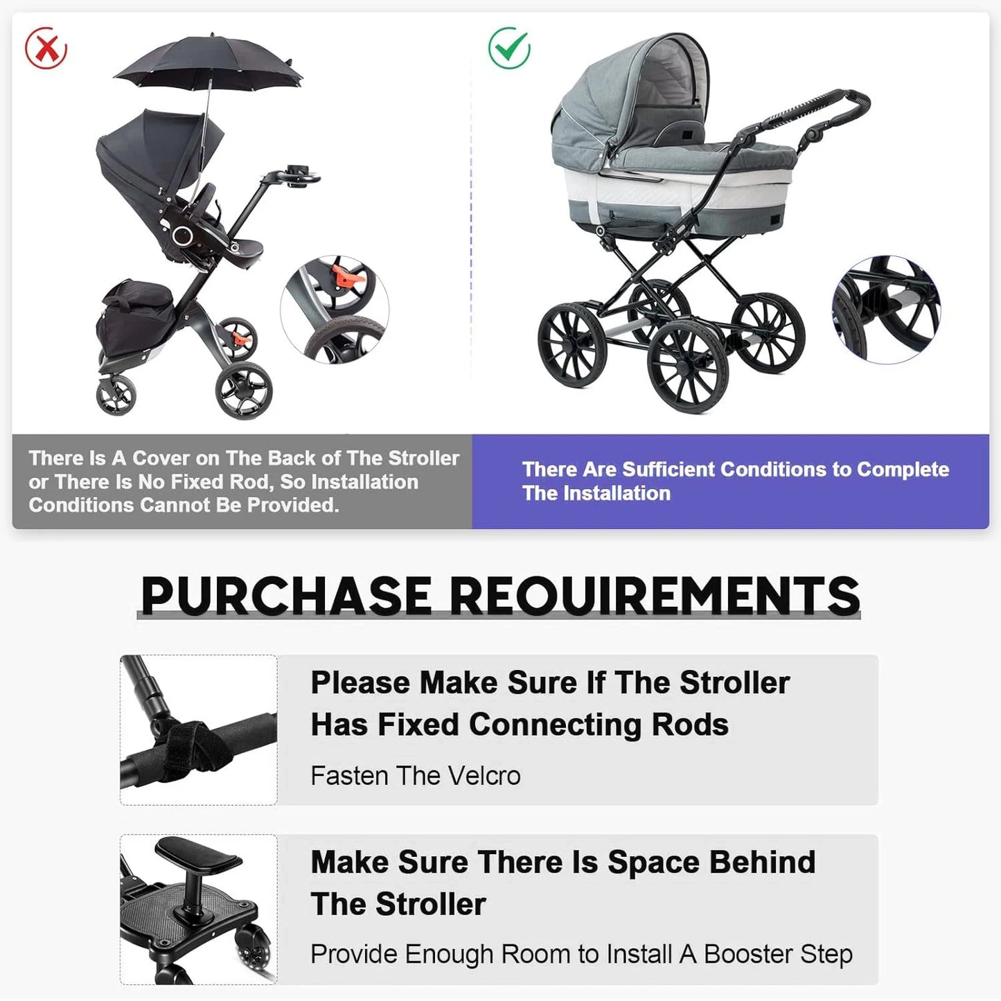 2-in-1 Stroller Board for Second Child – Universal Fit