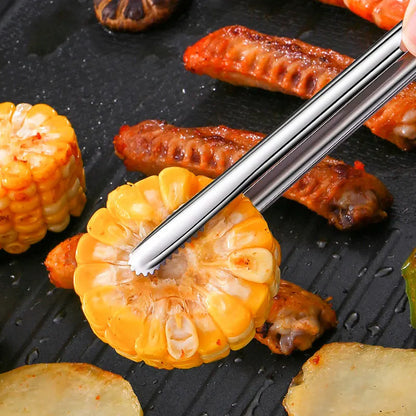 SteelGrip™ Stainless Steel BBQ Grill Tongs