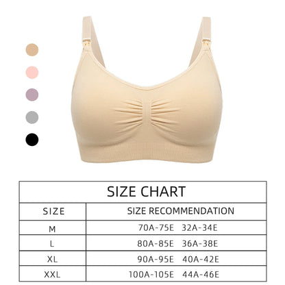 Ultimate Nursing Bra – Soft, Seamless, Wire-Free