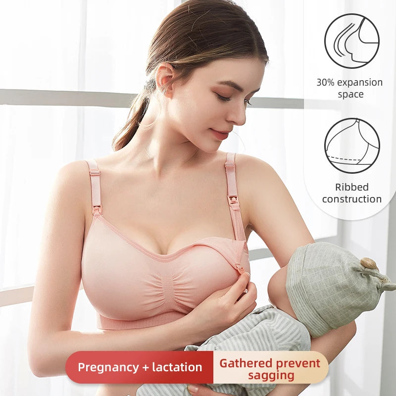 Ultimate Nursing Bra – Soft, Seamless, Wire-Free