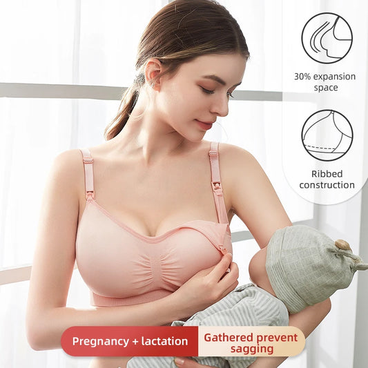 Ultimate Nursing Bra – Soft, Seamless, Wire-Free