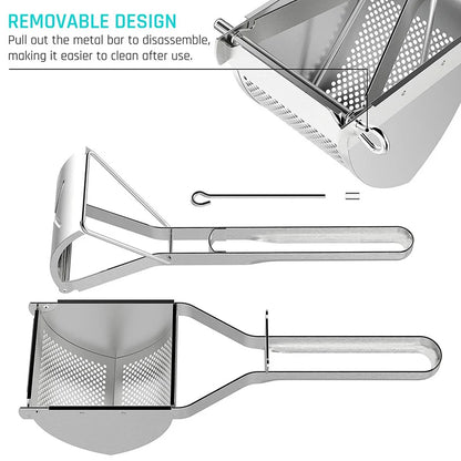 LMETJMA Heavy-Duty Masher – Potatoes & Fruit