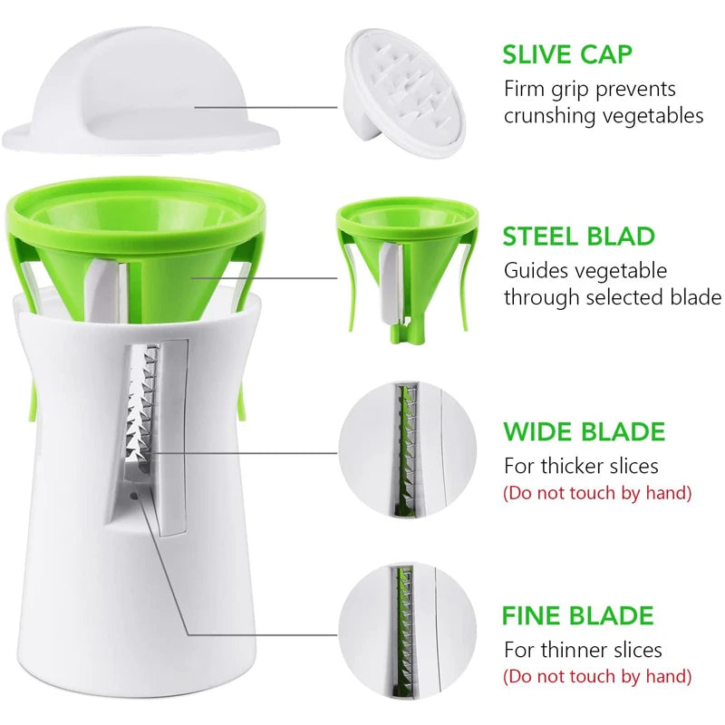 Professional Vegetable Spiral Cutter