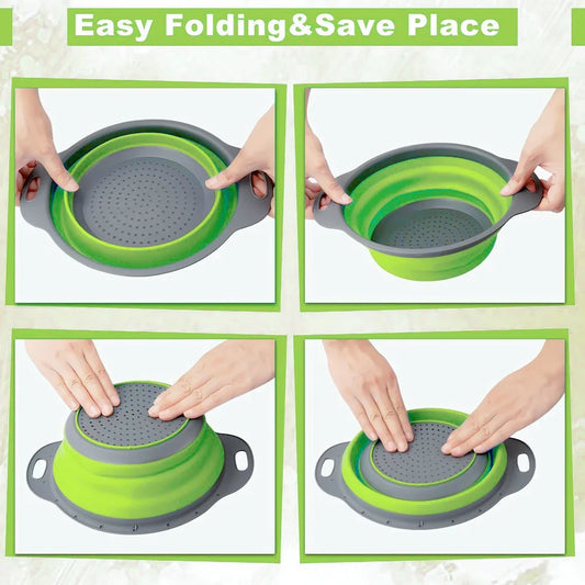 Collapsible Silicone Colander
