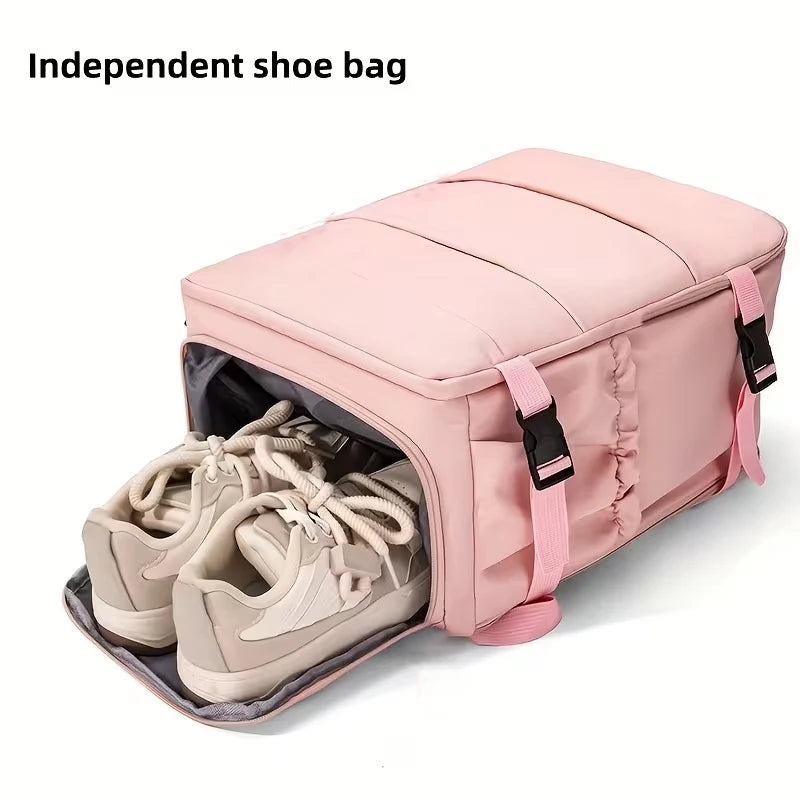 Multi-colour Casual Backpack – Lightweight, Adjustable & Perfect for Air Travel