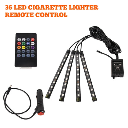 Auto LED Ambient Lighting – Music & App Control
