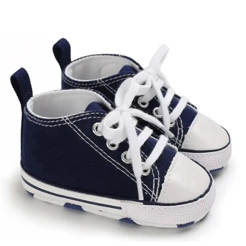 Baby First Walker Sneakers – Soft Sole Non-Slip Shoes