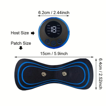 EMS Electric Neck & Body Massager – Portable Microcurrent Muscle Pain Relief Device