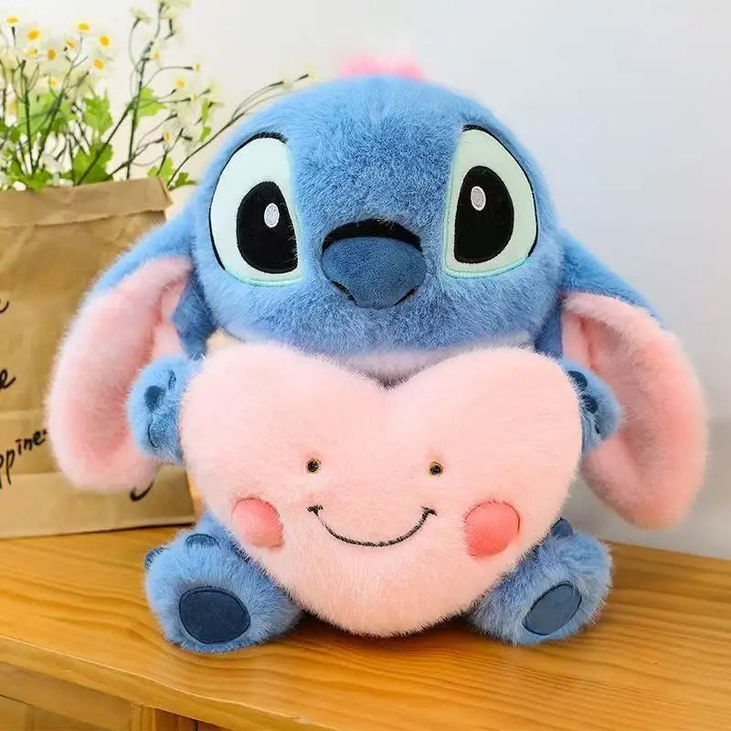Disney Stitch Heart Plush Toy | Cute Valentine’s Gift Nano Doll