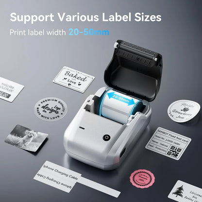 NIIMBOT B1 Portable Bluetooth Label Printer