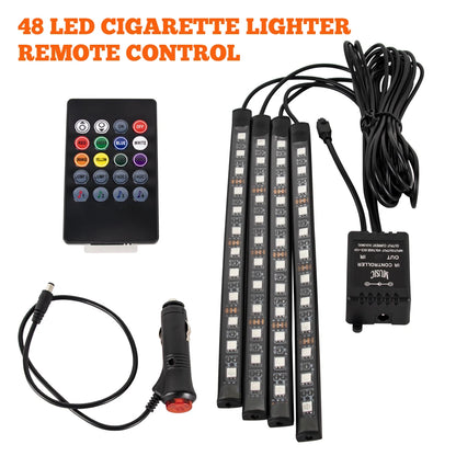 Auto LED Ambient Lighting – Music & App Control