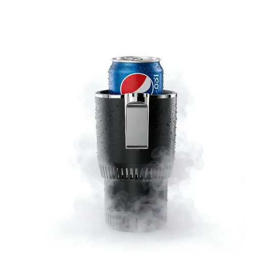 Portable Car Drink Cooler & Heater Mini Fridge
