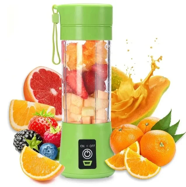 Portable Juicer Cup – Electric Fruit & Milkshake Blender