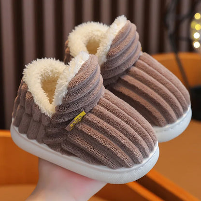 ❄️ SnugSteps™ – Kids’ Winter Slippers, Anti-Slip & Plush Lined