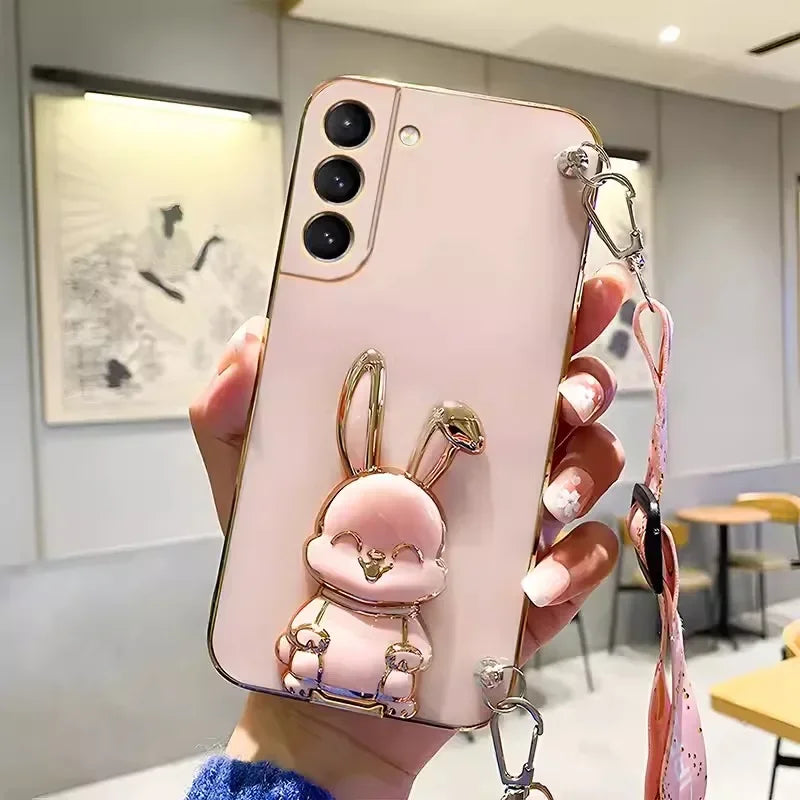 🐰 Crossbody Rabbit Phone Case with Lanyard For Samsung Galaxy A15 / A05 / A05S / 5G