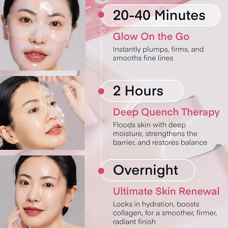 Korean Collagen Sleeping Mask – Glow & Elasticity Boost