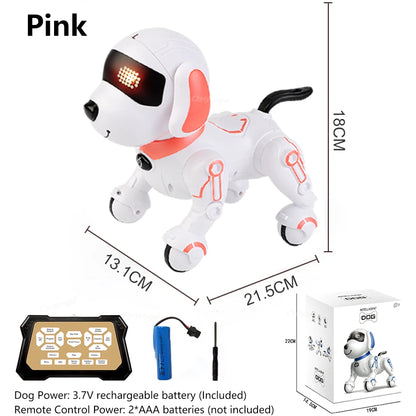 RC Robot Dog Interactive Smart Toy – Programmable, Dancing & Walking
