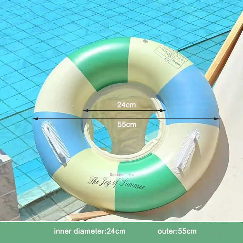 Inflatable Swim Ring™ 🌊 | Pool Float Seat Comfort