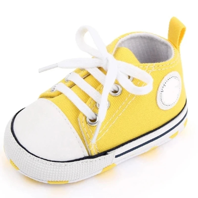 Baby First Walker Sneakers – Soft Sole Non-Slip Shoes