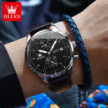 OLEVS P2880 Elegant Men’s Quartz Watch – Luxury Casual & Business