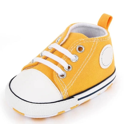 Baby First Walker Sneakers – Soft Sole Non-Slip Shoes