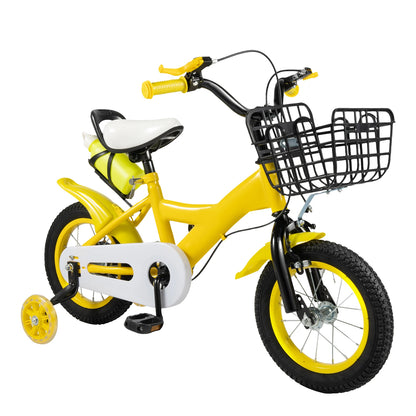 Children’s Bike 2-4 Years with Basket & Training Wheels