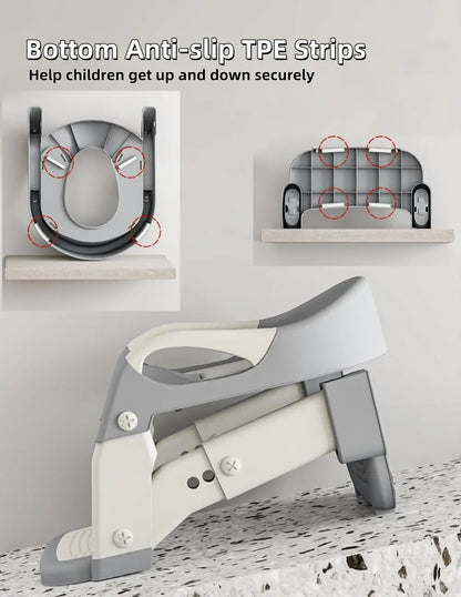 StepPotty 2-in-1 Toddler Toilet Training Seat with Ladder