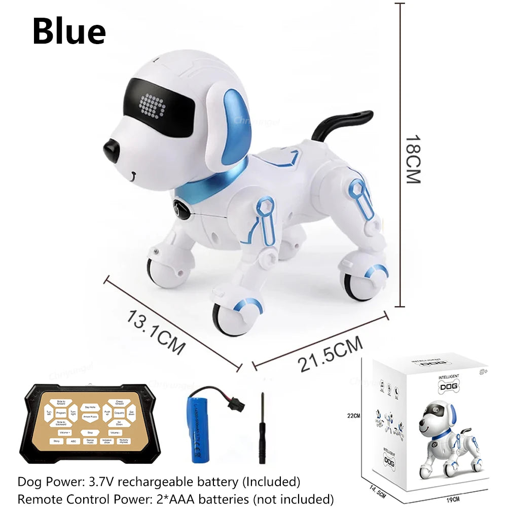RC Robot Dog Interactive Smart Toy – Programmable, Dancing & Walking