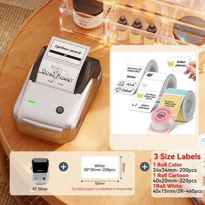 NIIMBOT B1 Portable Bluetooth Label Printer