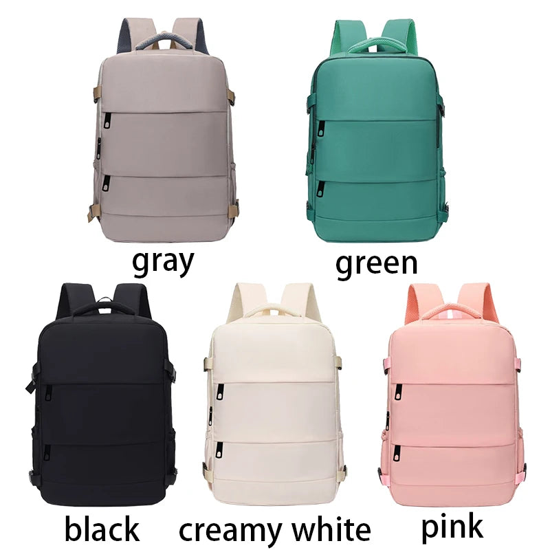 Multi-colour Casual Backpack – Lightweight, Adjustable & Perfect for Air Travel