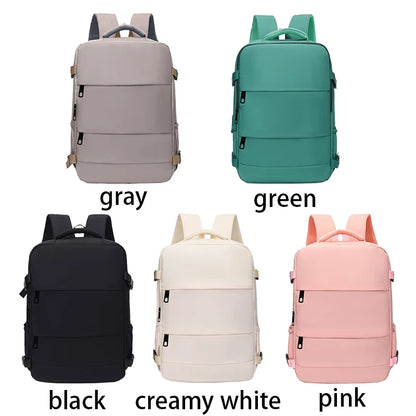 Multi-colour Casual Backpack – Lightweight, Adjustable & Perfect for Air Travel