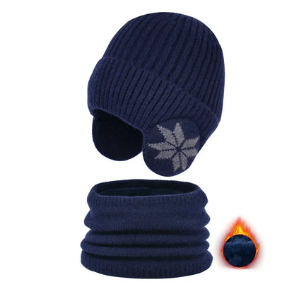 ❄️ WarmSnug™ – Kids’ Winter Hat & Scarf Set