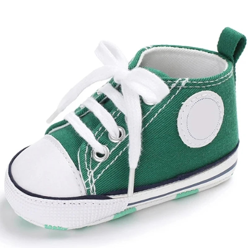 Baby First Walker Sneakers – Soft Sole Non-Slip Shoes