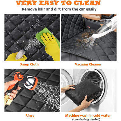 Waterproof Dog Car Seat Cover – Non-Slip Protection