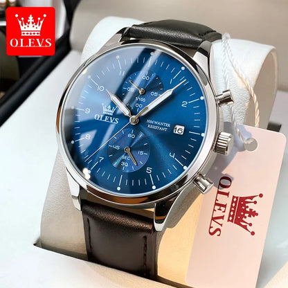 OLEVS P2880 Elegant Men’s Quartz Watch – Luxury Casual & Business