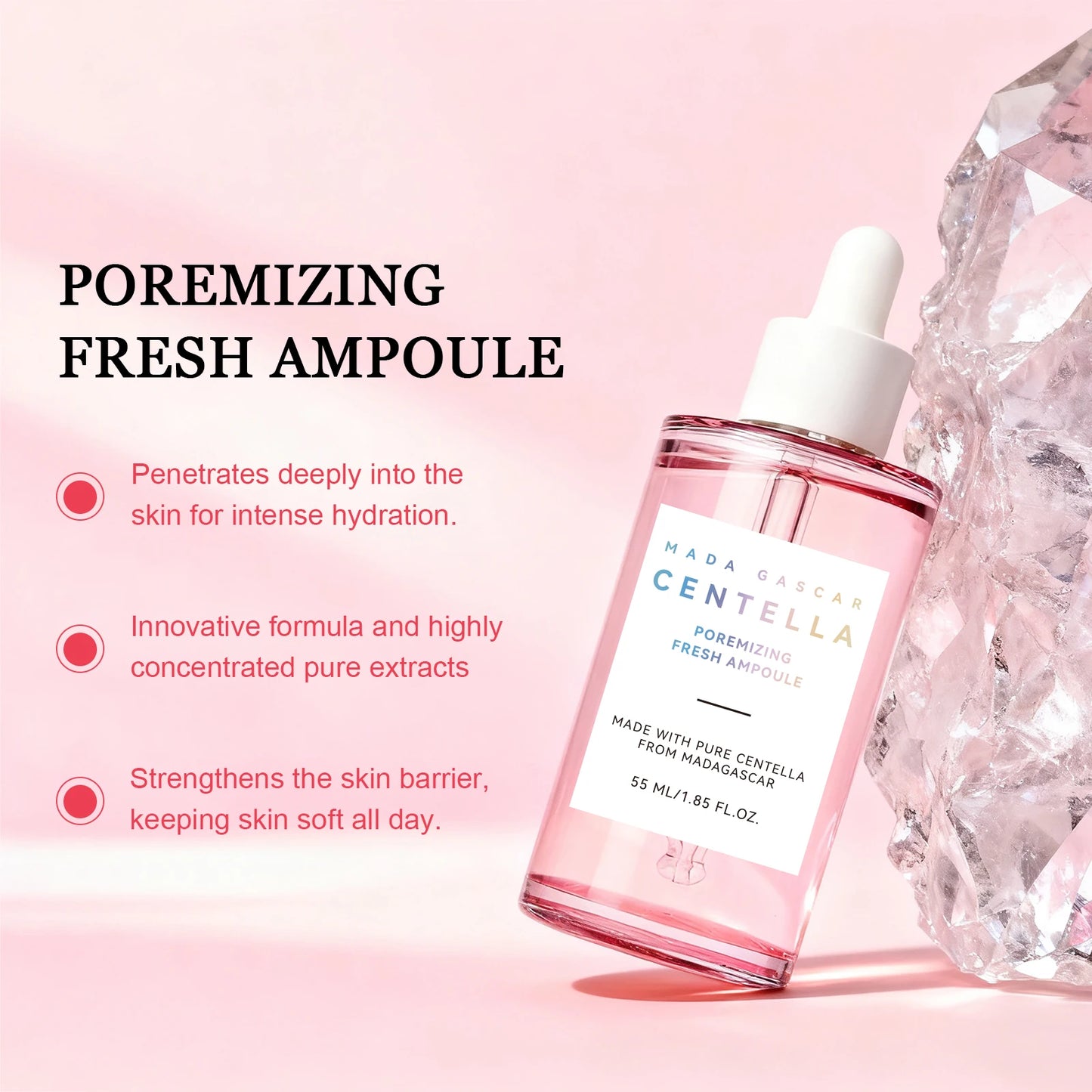 Madagascar Gotu Kola Essence 55ml | Calming Hydrating Serum
