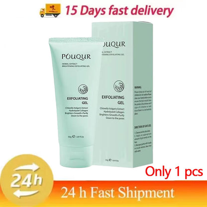 Herbal Exfoliating Gel Cream – Deep Cleansing & Moisturizing Face & Body Scrub