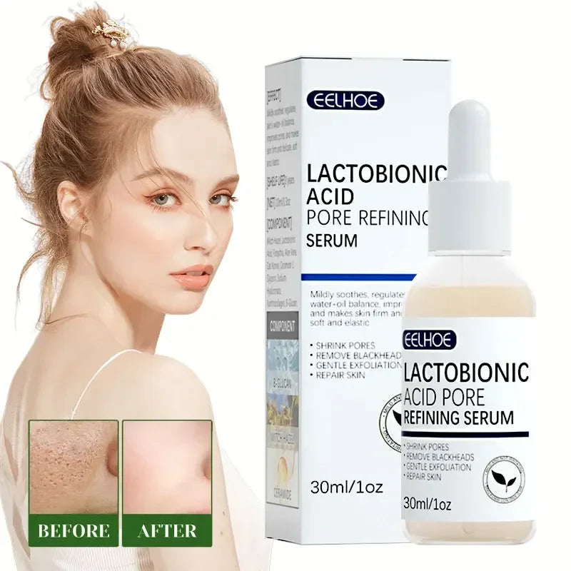 Lactobionic Acid Facial Serum – Shrink Pores, Smooth Fine Lines & Brighten Skin