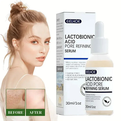 Lactobionic Acid Facial Serum – Shrink Pores, Smooth Fine Lines & Brighten Skin