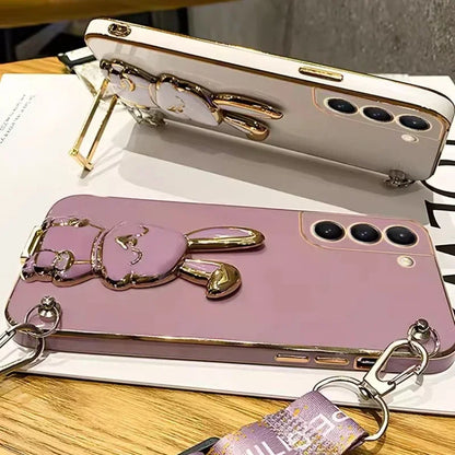🐰 Crossbody Rabbit Phone Case with Lanyard For Samsung Galaxy A15 / A05 / A05S / 5G